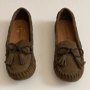 Lucky Brand Alecks, Suede Moccasin Loafers Color Brown Size 8 With Front…